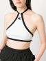 Courrèges Tweekleurige top Wit - Thumbnail 5