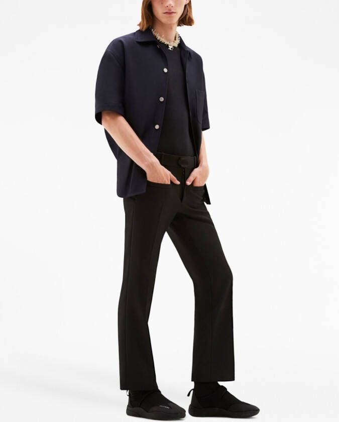 Courrèges Twill overhemd Blauw