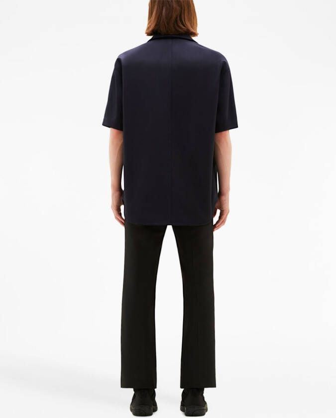 Courrèges Twill overhemd Blauw