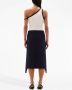 Courrèges Twill midi-rok Zwart - Thumbnail 4