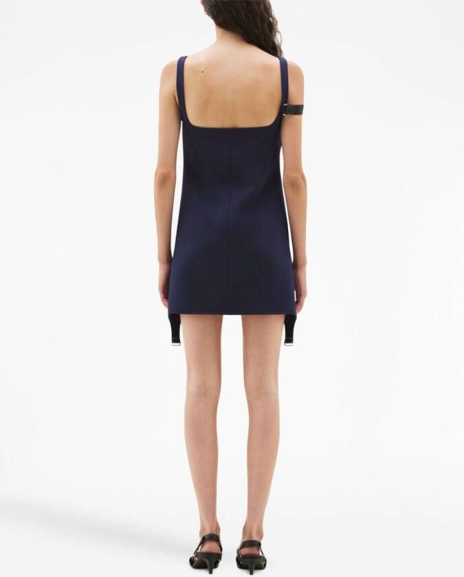 Courrèges Uitgesneden jurk Blauw