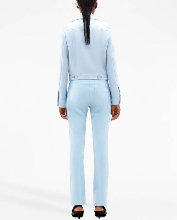 Courrèges Straight broek Blauw
