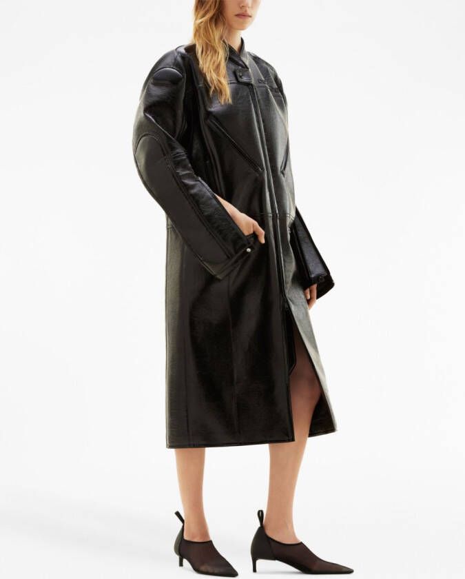 Courrèges Vinyl jas Zwart