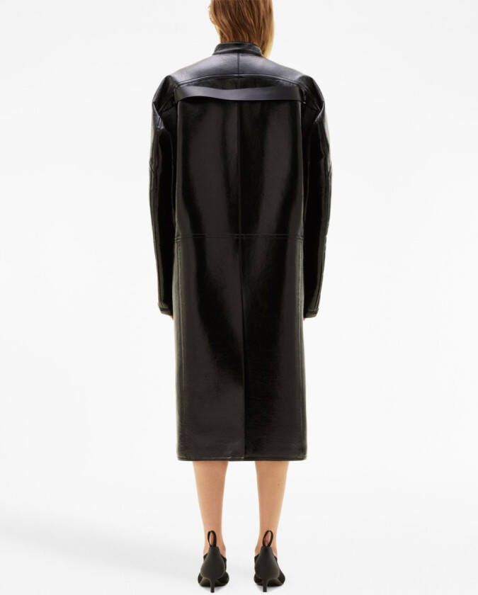 Courrèges Vinyl jas Zwart