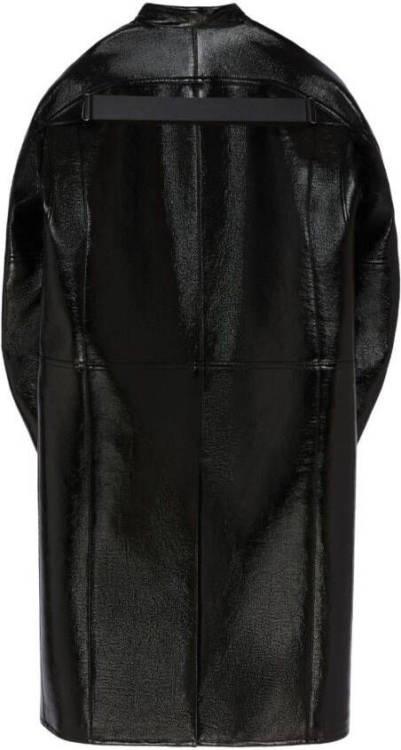 Courrèges Vinyl jas Zwart