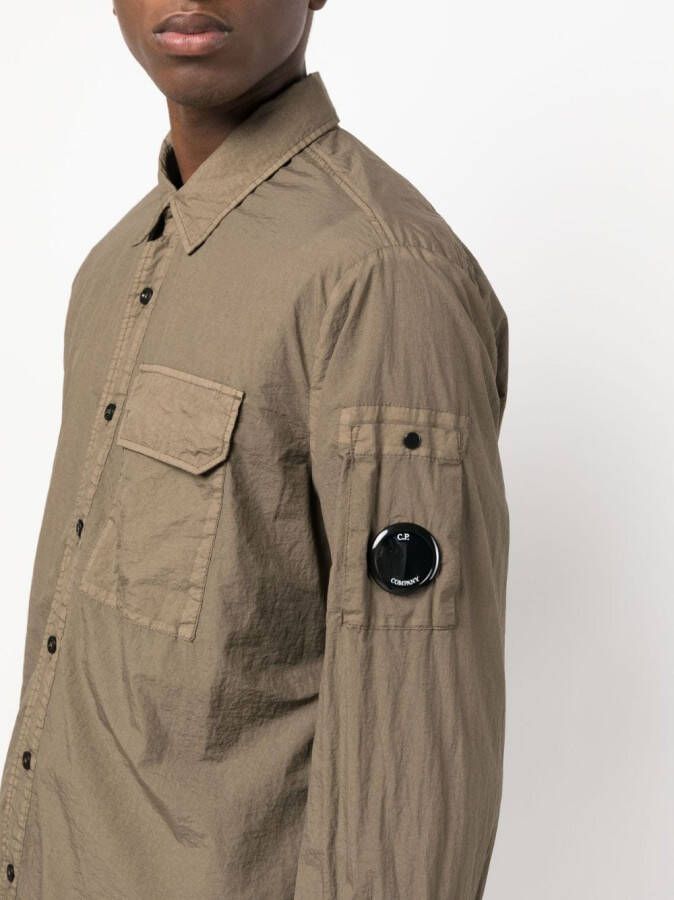 C.P. Company Button-up overhemd Groen
