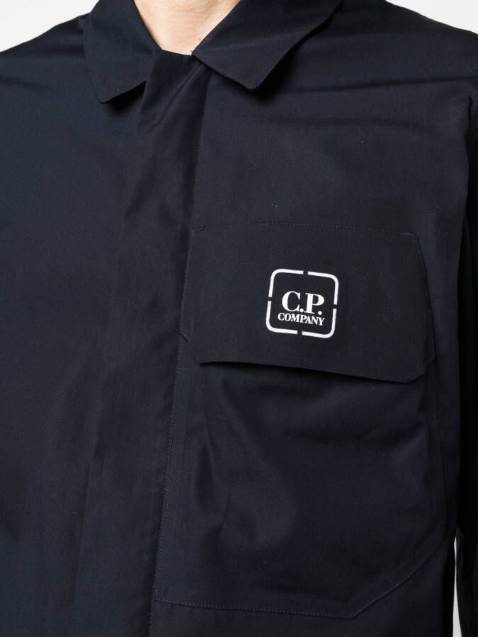 C.P. Company Shirtjack met lange mouwen Blauw