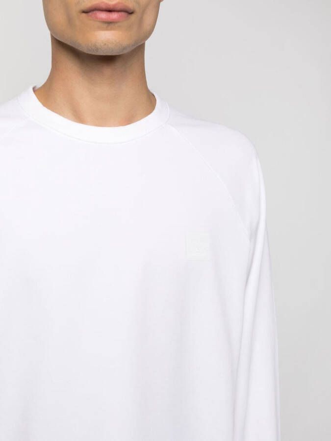 C.P. Company Sweater met logopatch Wit