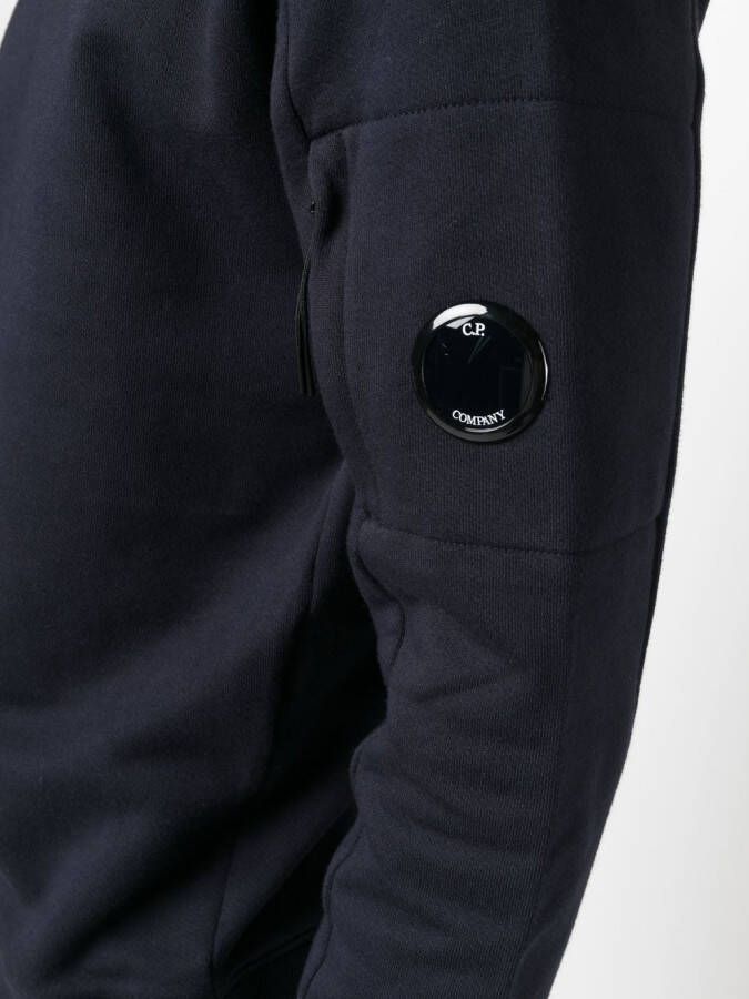 C.P. Company Sweater met Lens-detail Blauw