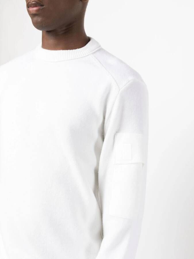C.P. Company Trui met ronde hals Wit