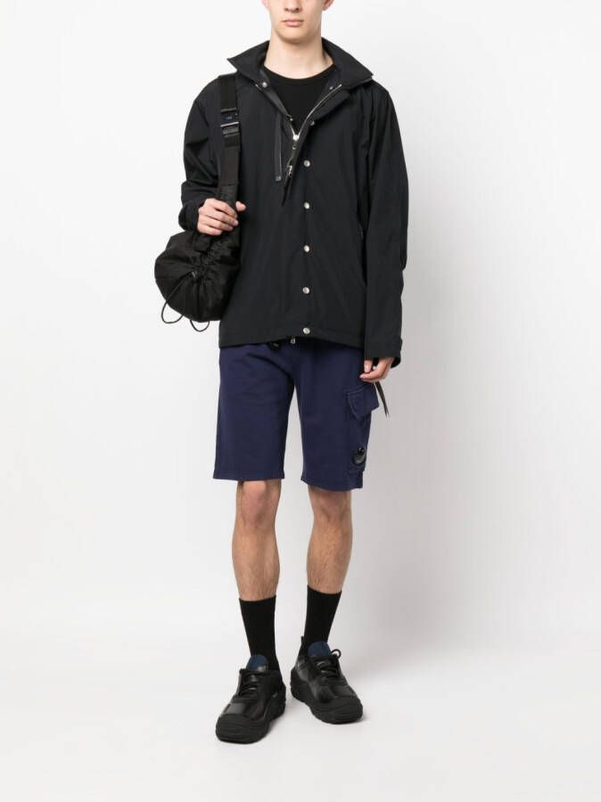 C.P. Company Bermuda shorts met trekkoord Blauw