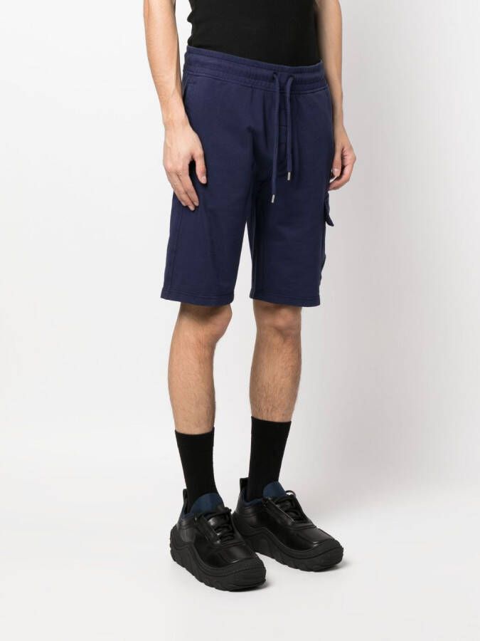 C.P. Company Bermuda shorts met trekkoord Blauw