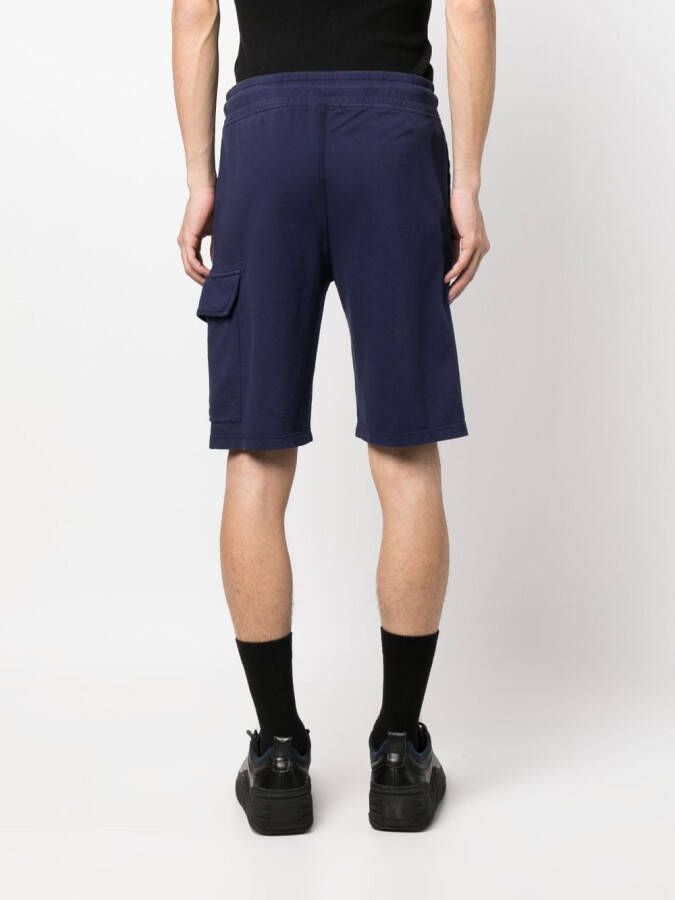 C.P. Company Bermuda shorts met trekkoord Blauw