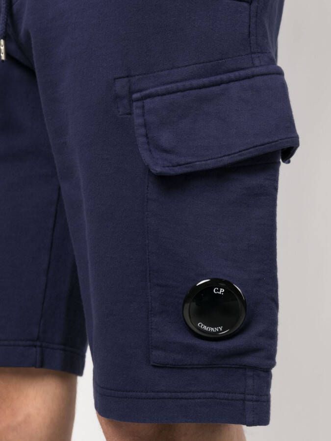 C.P. Company Bermuda shorts met trekkoord Blauw