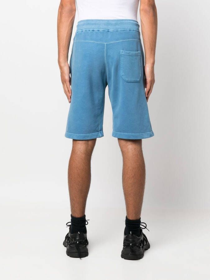 C.P. Company Fleece shorts Blauw