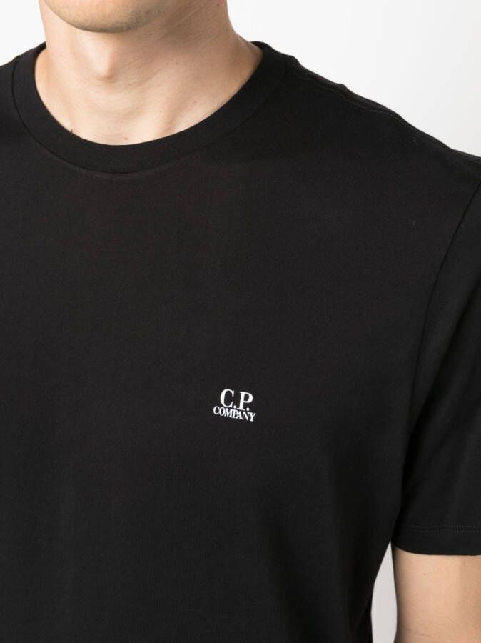 C.P. Company Katoenen T-shirt Zwart