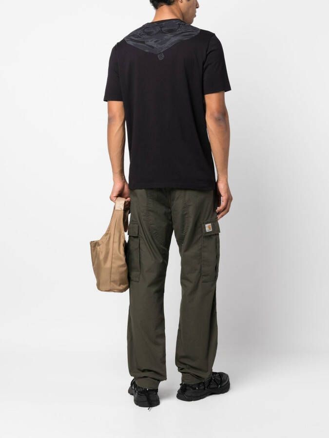 C.P. Company T-shirt met capuchon Zwart