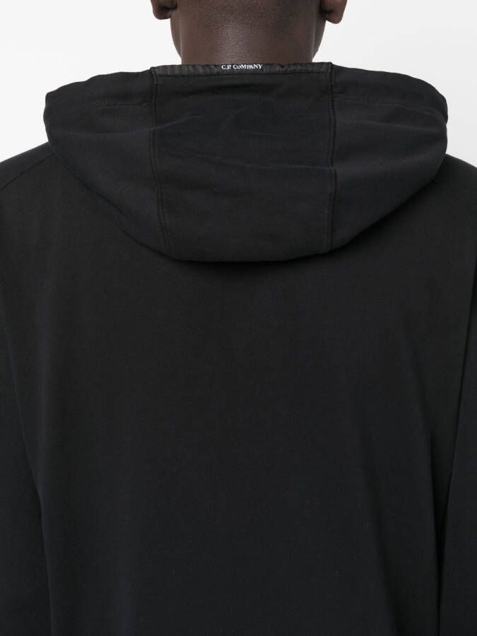 C.P. Company Hoodie met logo Zwart