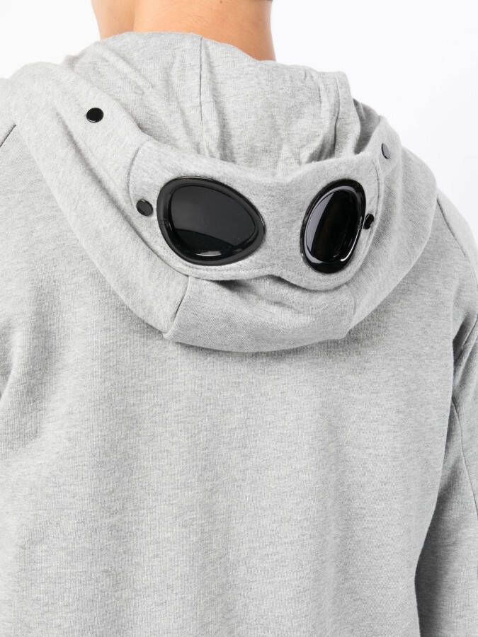 C.P. Company Hoodie met rits Grijs