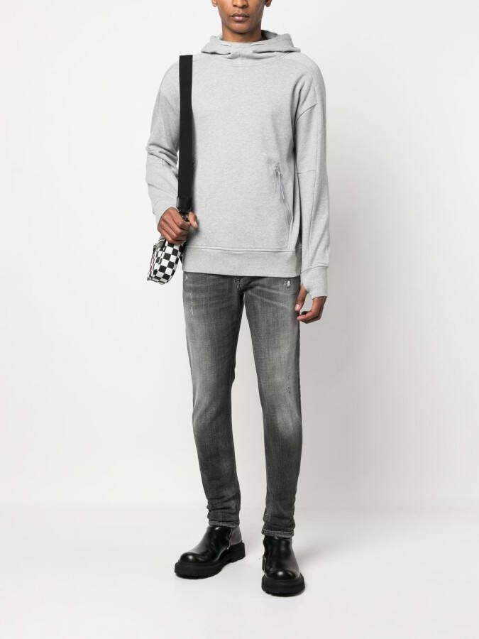 C.P. Company Hoodie met skibril detail Grijs