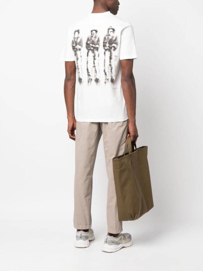 C.P. Company T-shirt met print Wit