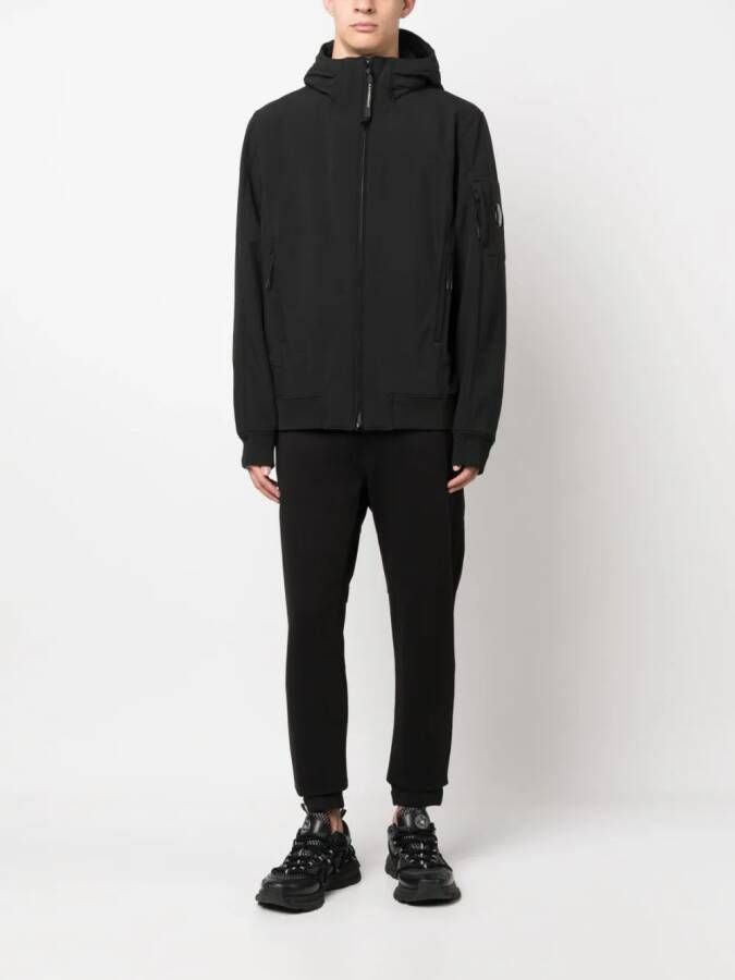 C.P. Company Jack met lens-detail Zwart