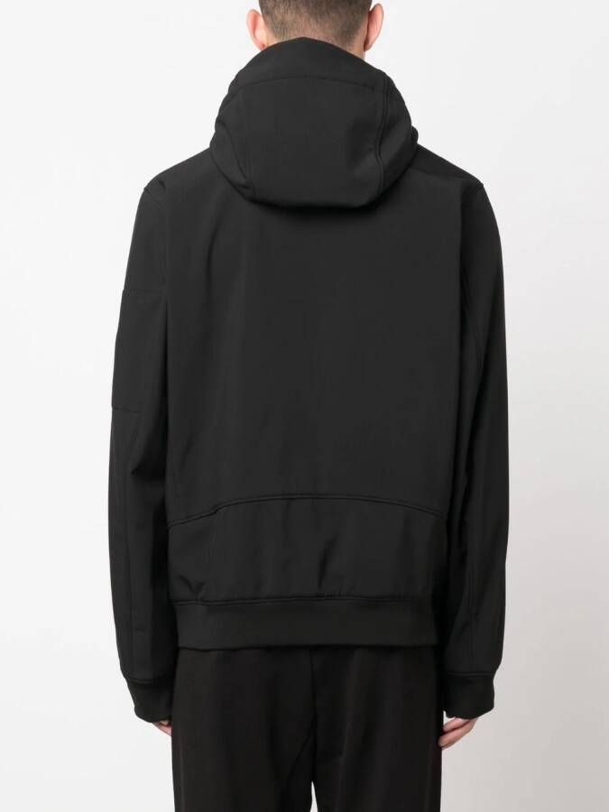 C.P. Company Jack met lens-detail Zwart