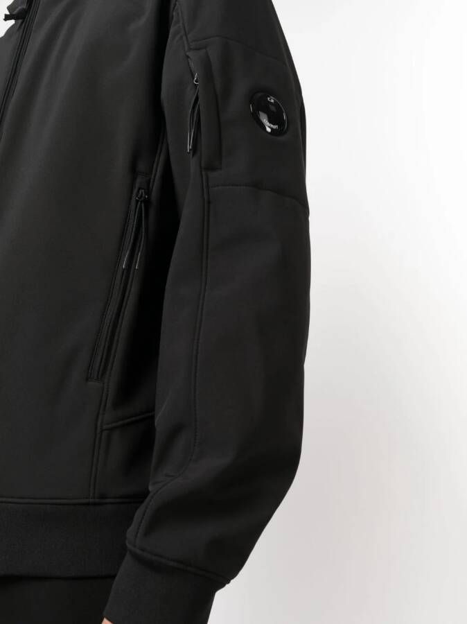 C.P. Company Jack met lens-detail Zwart