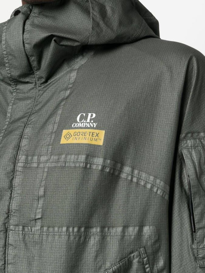 C.P. Company Jack met logoprint Groen