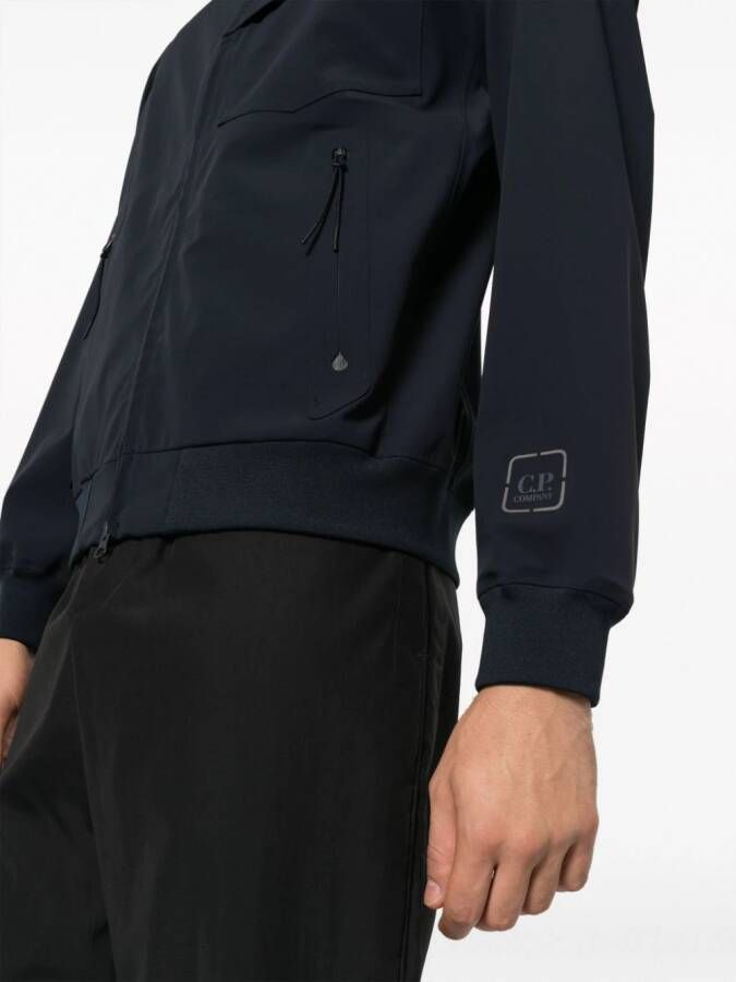 C.P. Company Jack met opstaande kraag Blauw