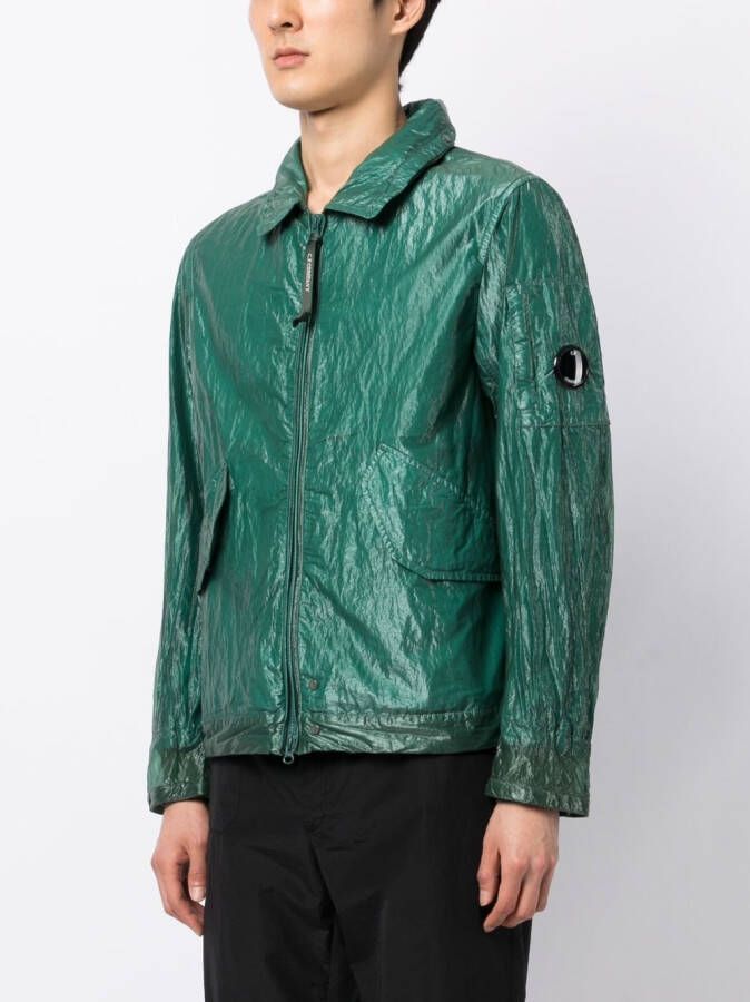 C.P. Company Jack met rits Groen