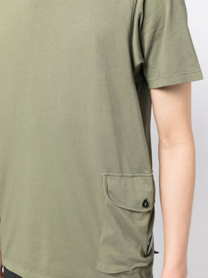 C.P. Company Katoenen T-shirt Groen