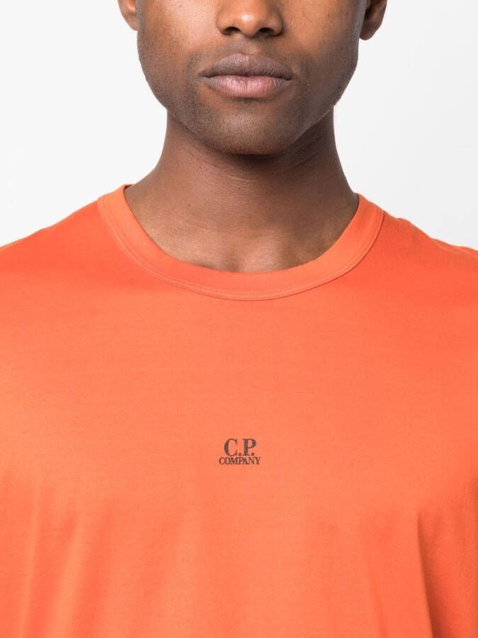 C.P. Company Katoenen T-shirt Oranje