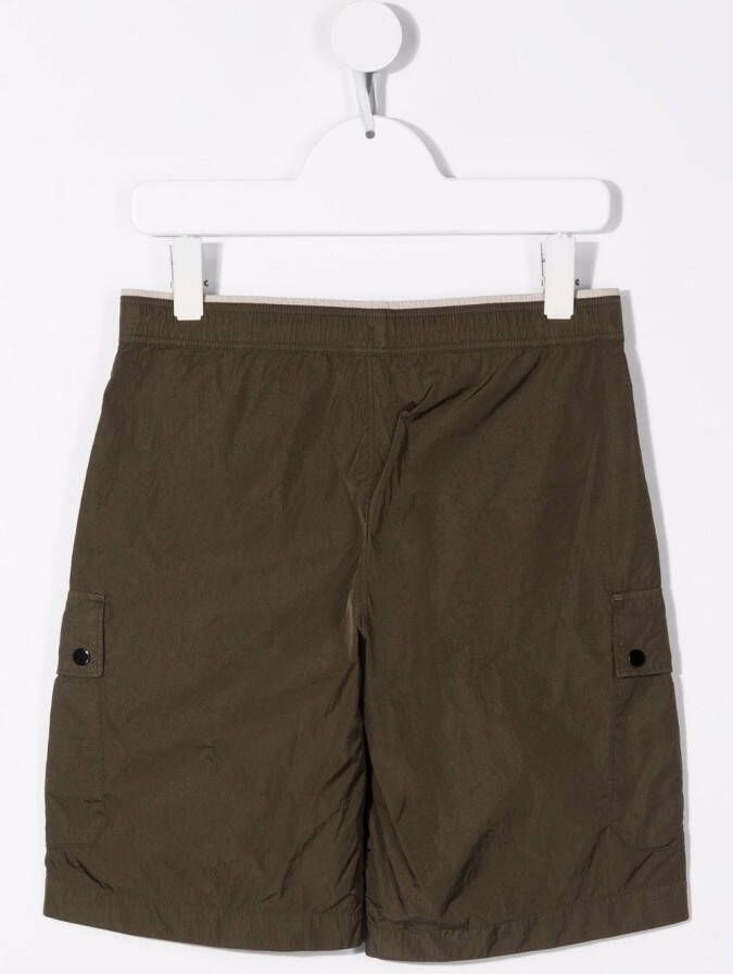 C.P. Company Kids Cargo shorts Groen