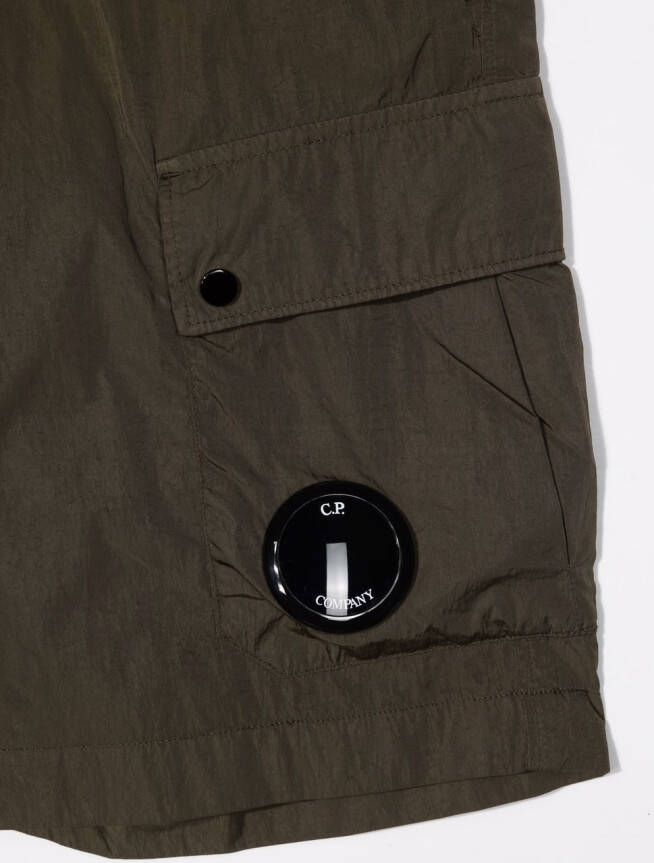 C.P. Company Kids Cargo shorts Groen