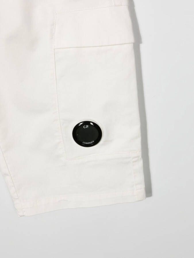 C.P. Company Kids Cargo shorts Wit