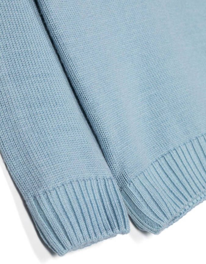 C.P. Company Kids Trui met lensdetail Blauw