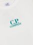 C.P. Company Kids T-shirt met logoprint Wit - Thumbnail 3