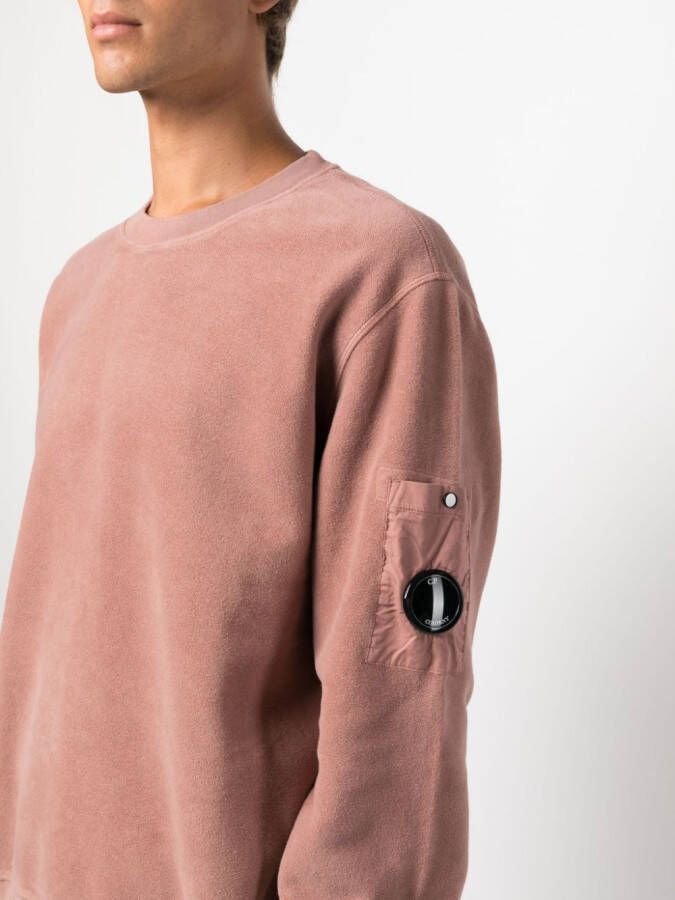 C.P. Company Sweater met lens-detail Roze