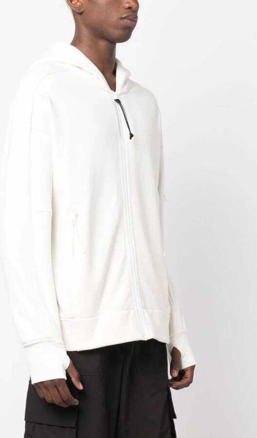 C.P. Company Sweater met lensdetail Wit