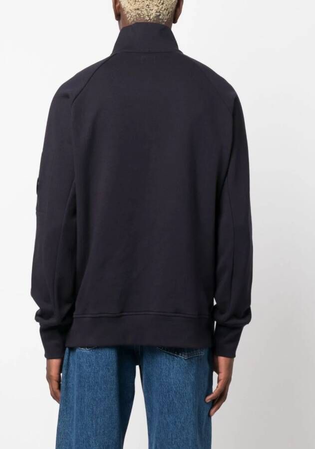 C.P. Company Trui met lensdetail Blauw