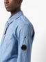 C.P. Company Overhemd met lensdetail Blauw - Thumbnail 5