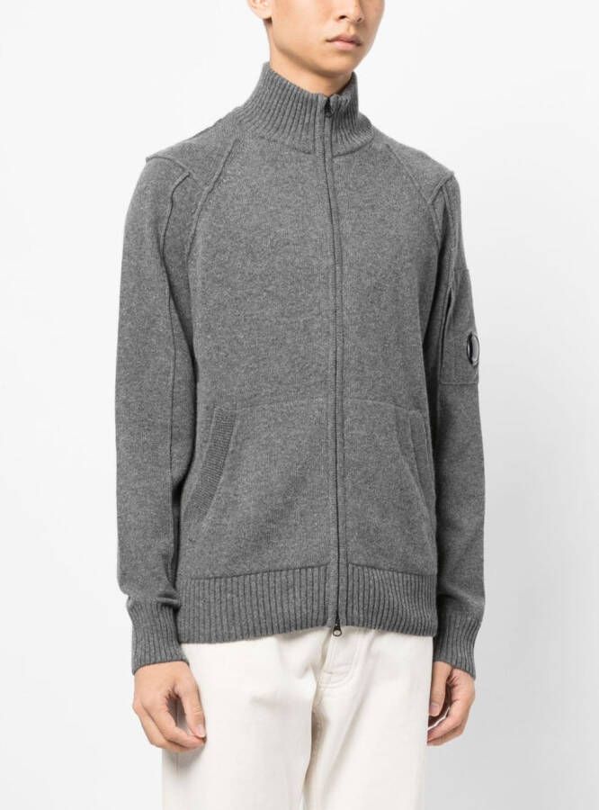 C.P. Company Vest met Lens-detail Grijs