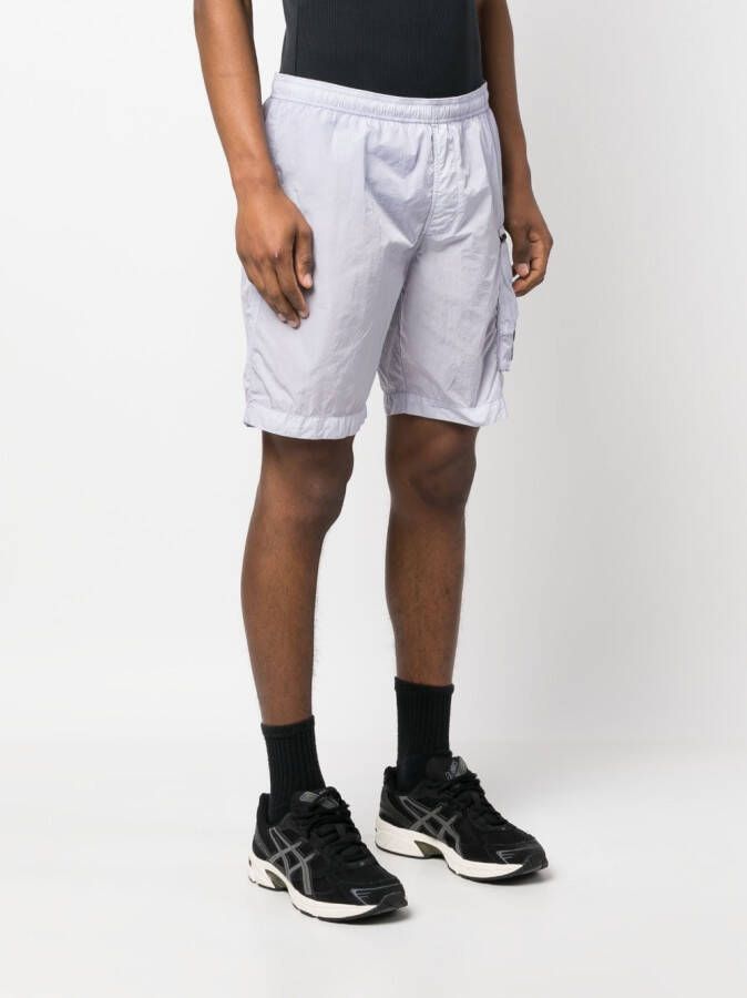 C.P. Company Trainingsshorts met logo Blauw