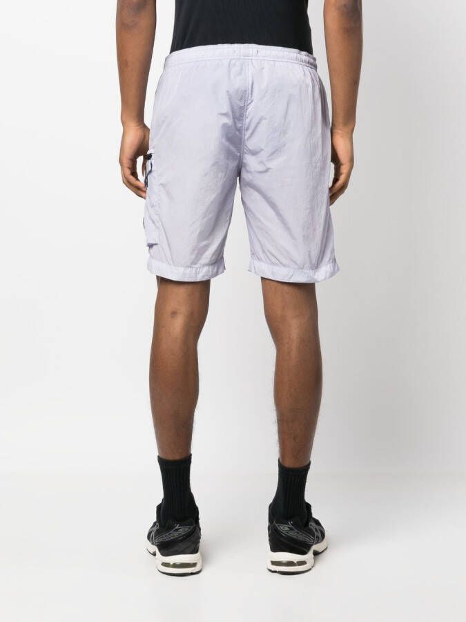 C.P. Company Trainingsshorts met logo Blauw