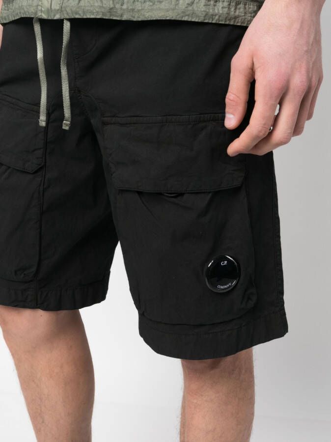 C.P. Company Cargo shorts Zwart