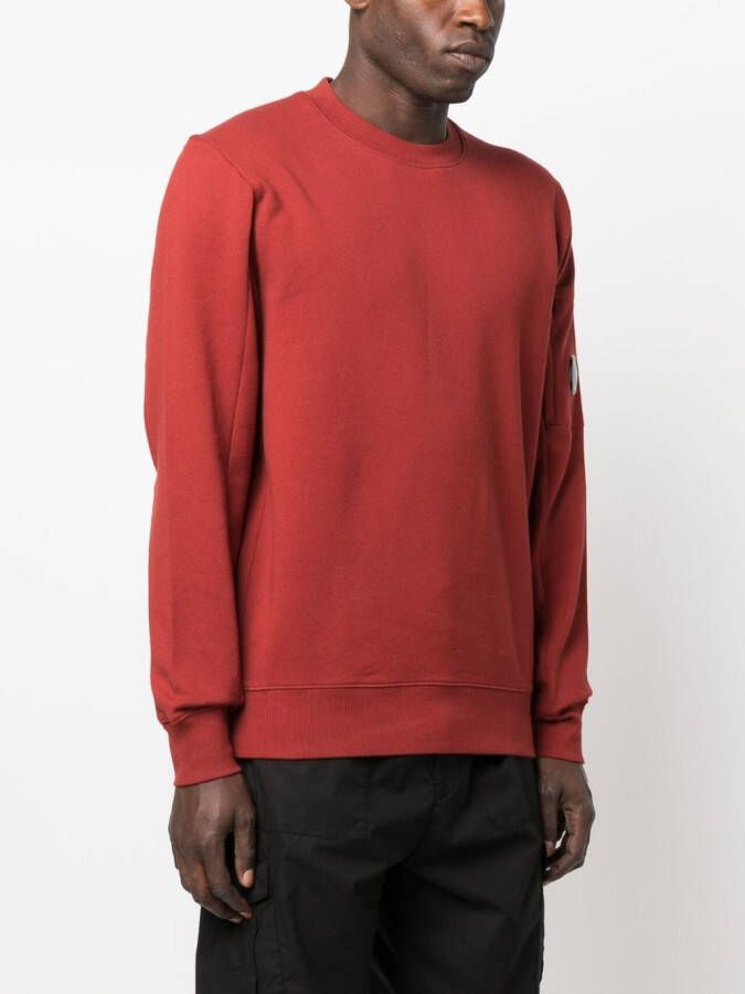 C.P. Company Sweater met logopatch Rood