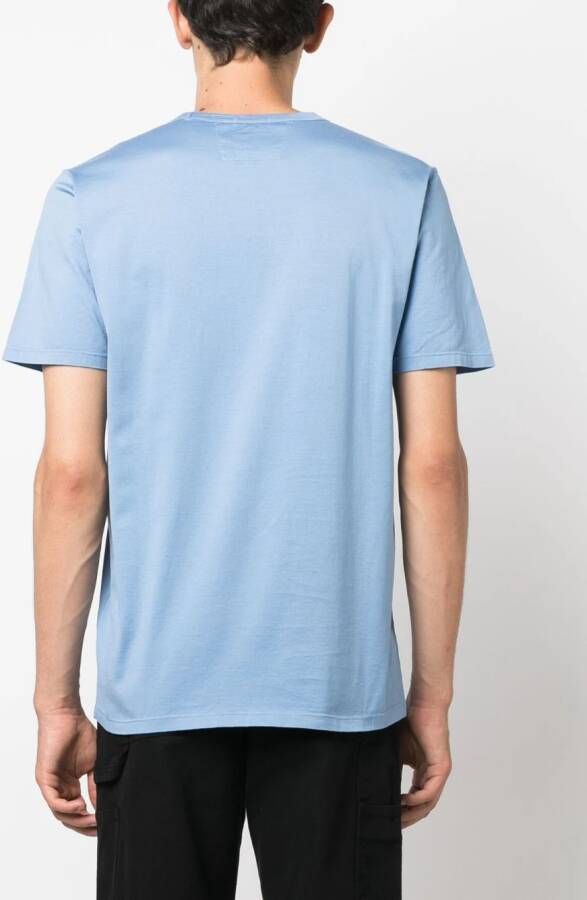 C.P. Company T-shirt met logopatch Blauw