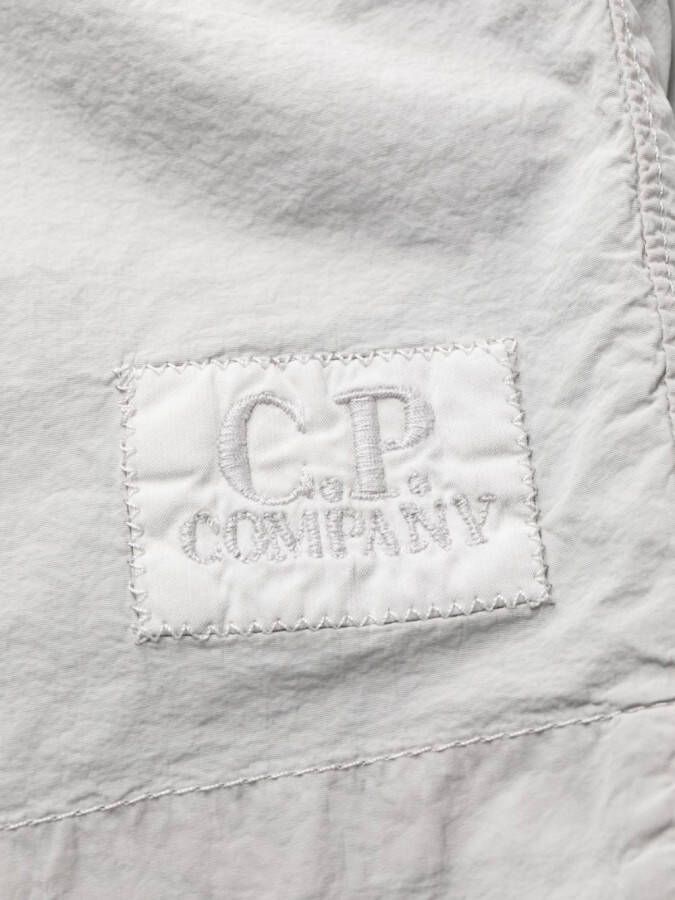 C.P. Company Shorts met logopatch Grijs