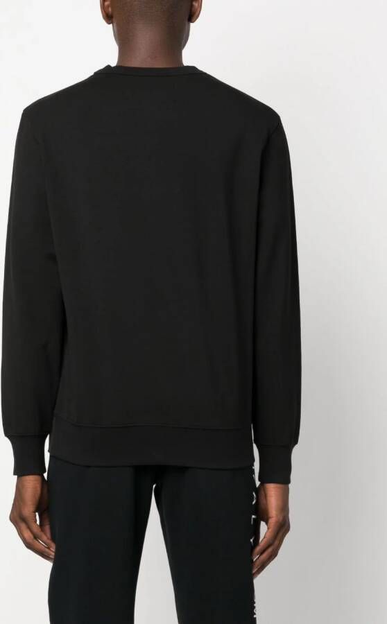 C.P. Company Sweater met logopatch Zwart